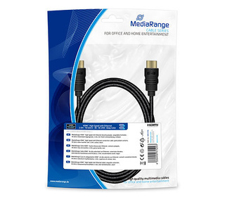 MediaRange MRCS196 câble HDMI 2 m HDMI Type A (Standard) Noir