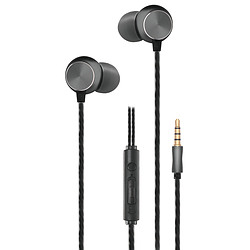 2GO 795967 écouteur/casque Avec fil Ecouteurs Appels/Musique Anthracite, Noir
