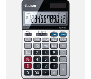 Canon HS-20TSC calculatrice Bureau Calculatrice financière Noir, Argent