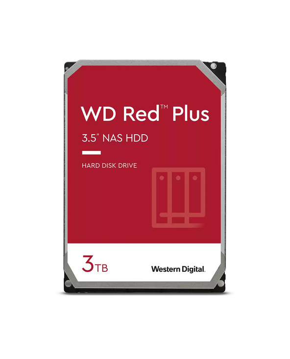 Western Digital Red Plus WD30EFPX disque dur 3.5" 3000 Go Série ATA III