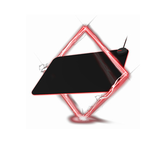 AOC AMM700 tapis de souris Tapis de souris de jeu Noir