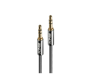 Lindy 35320 câble audio 0,5 m 3,5mm Anthracite