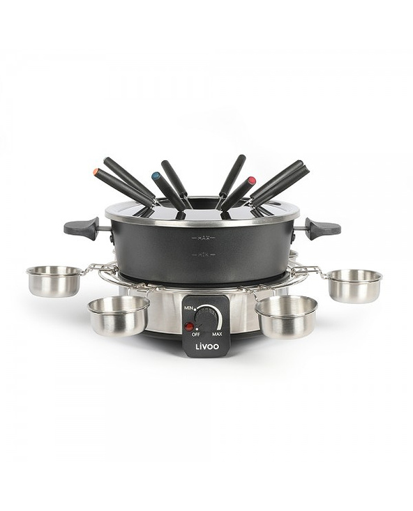Livoo DOC264 appareil à fondue, raclette et wok 1,8 L 8 personne(s)