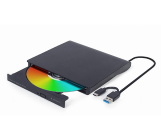 Gembird DVD-USB-03 lecteur de disques optiques DVD±RW Noir