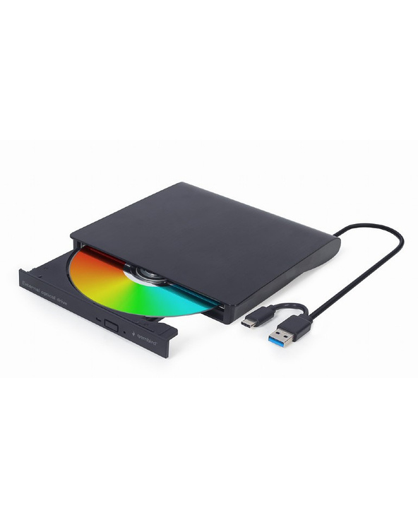 Gembird DVD-USB-03 lecteur de disques optiques DVD±RW Noir