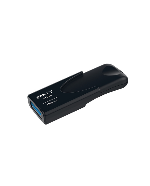 PNY Attache 4 lecteur USB flash 512 Go USB Type-A 3.2 Gen 1 (3.1 Gen 1) Noir
