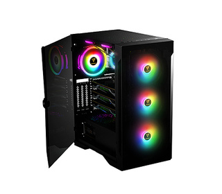 GAMDIAS TALOS E2 ELITE unité centrale Midi Tower Noir