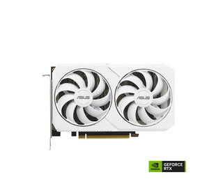 ASUS DUAL-RTX3060-O8G-WHITE NVIDIA GeForce RTX 3060 8 Go GDDR6