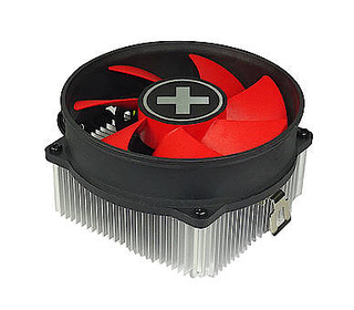 Xilence XC035 système de refroidissement d’ordinateur Processeur Refroidisseur 9,2 cm Noir, Rouge
