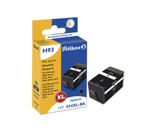 Pelikan H93 Black cartouche d'encre 1 pièce(s) Compatible Rendement élevé (XL) Noir