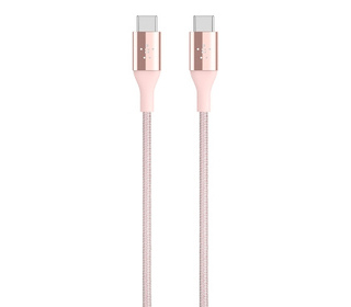 Belkin F2CU050BT04-C00 câble USB 1,2 m USB C Rose