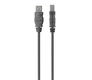 Belkin USB 2.0 A - USB 2.0 B, 4.8m câble USB 4,8 m USB A USB B Gris