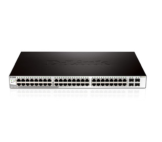 D-Link DGS-1210-52 commutateur réseau Géré L2 Gigabit Ethernet (10/100/1000) 1U Noir
