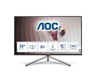 AOC U32U1 31.5" LED 4K Ultra HD 5 ms Noir