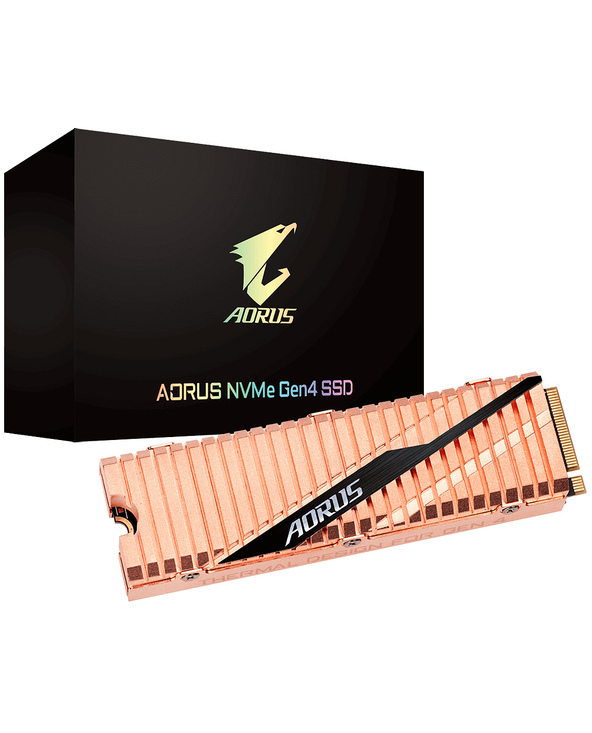 Gigabyte AORUS M.2 500 Go PCI Express 4.0 3D TLC NVMe