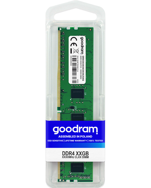 Goodram GR2400D464L17S/8G module de mémoire 8 Go 1 x 8 Go DDR4 2400 MHz