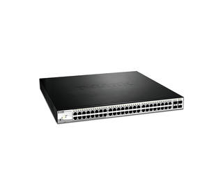 D-Link DGS-1210-52MP commutateur réseau Géré L2 Gigabit Ethernet (10/100/1000) Connexion Ethernet, supportant l'alimentation via