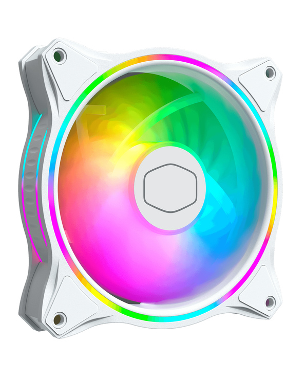 Cooler Master MasterFan MF120 Halo White Edition Boitier PC Ventilateur 12 cm Blanc 1 pièce(s)