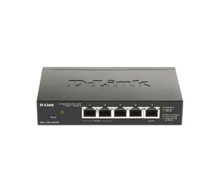 D-Link DGS-1100-05PDV2 commutateur réseau Géré Gigabit Ethernet (10/100/1000) Connexion Ethernet, supportant l'alimentation via 