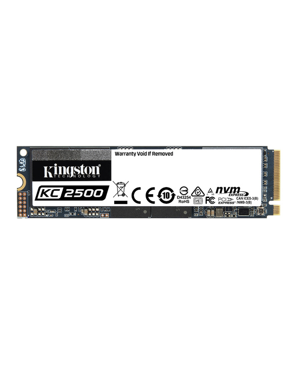 Kingston Technology KC2500 M.2 2000 Go PCI Express 3.0 3D TLC NVMe