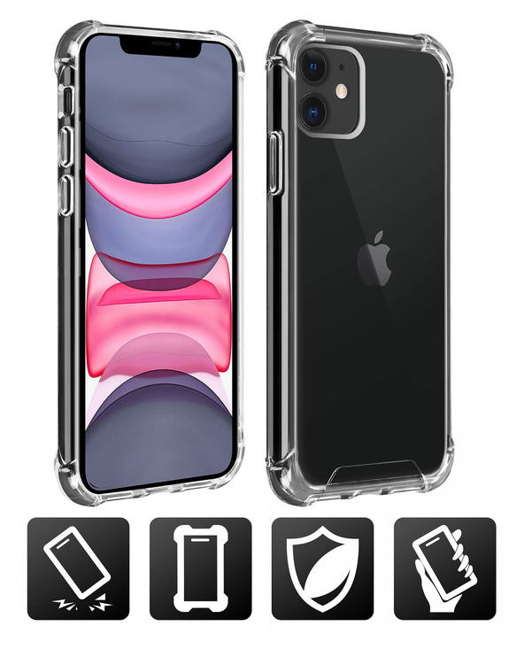 Altadif ALTCAGIXR2TRAN coque de protection pour téléphones portables 15,5 cm (6.1") Housse Transparent