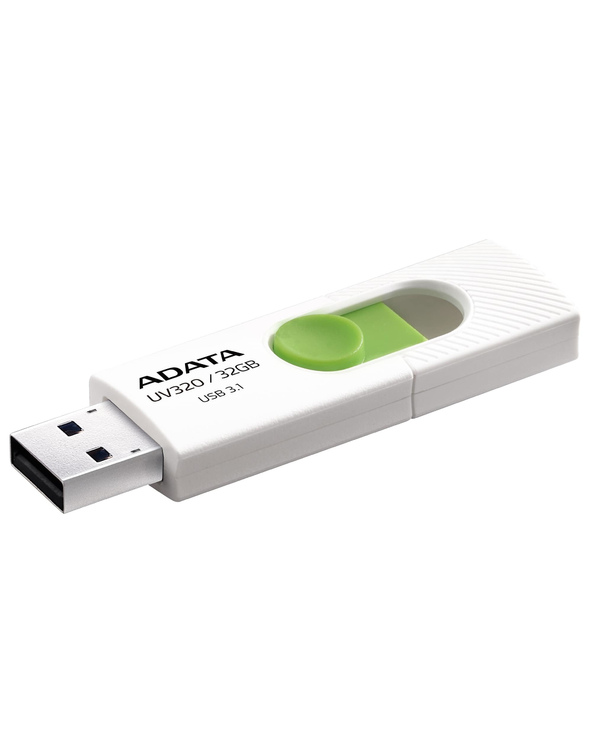 ADATA UV320 lecteur USB flash 32 Go USB Type-A 3.2 Gen 1 (3.1 Gen 1) Vert, Blanc