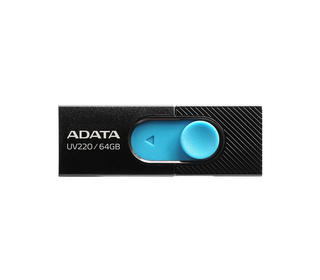 ADATA UV220 lecteur USB flash 64 Go USB Type-A 2.0 Noir, Bleu