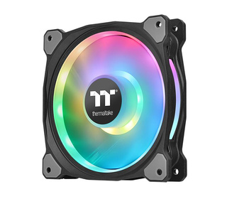 Thermaltake Riing Duo 14 LED RGB Premium Edition Boitier PC Ventilateur Noir