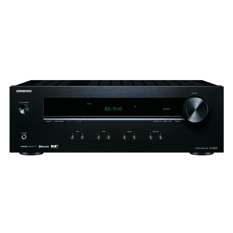 ONKYO TX-8220 100 W 2.1 canaux Stéréo Noir