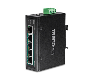 Trendnet TI-PG50 commutateur réseau Non-géré Gigabit Ethernet (10/100/1000) Connexion Ethernet, supportant l'alimentation via ce