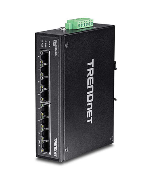 Trendnet TI-G80 commutateur réseau Non-géré L2 Gigabit Ethernet (10/100/1000) Noir
