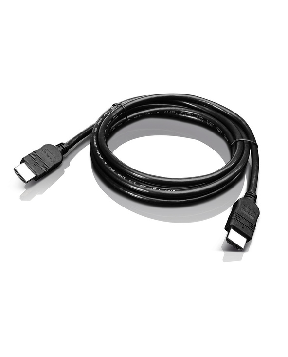 Lenovo 2.0m HDMI câble HDMI 2 m HDMI Type A (Standard) Noir