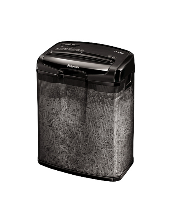 Fellowes M-7Cm destructeur de papier Découpage en particules Noir