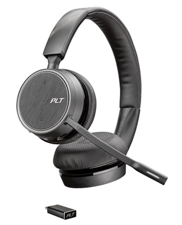 POLY 4220 UC Casque Sans fil Arceau Bureau/Centre d'appels Bluetooth Noir