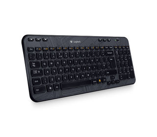 Logitech Wireless Keyboard K360 clavier RF sans fil AZERTY Français Noir