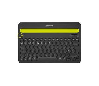 Logitech Bluetooth Multi-Device Keyboard K480 clavier AZERTY Français Noir