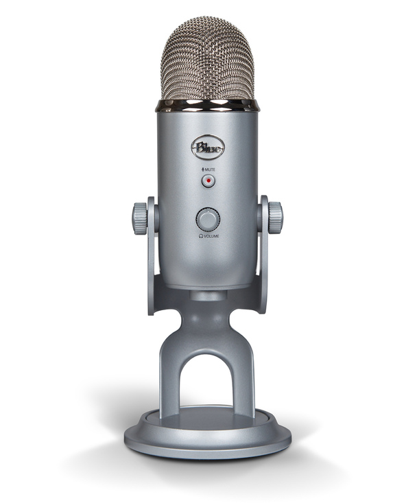 Blue Microphones Yeti Argent Microphone de table