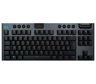 Logitech G G915 TKL Tenkeyless LIGHTSPEED Wireless RGB Mechanical Gaming Keyboard clavier RF sans fil + Bluetooth AZERTY Françai