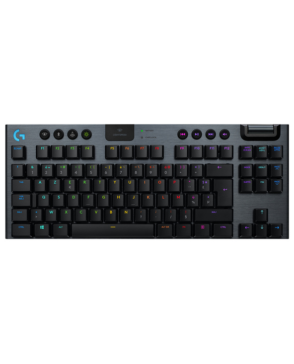 Logitech G G915 TKL Tenkeyless LIGHTSPEED Wireless RGB Mechanical Gaming Keyboard clavier RF sans fil + Bluetooth AZERTY Françai