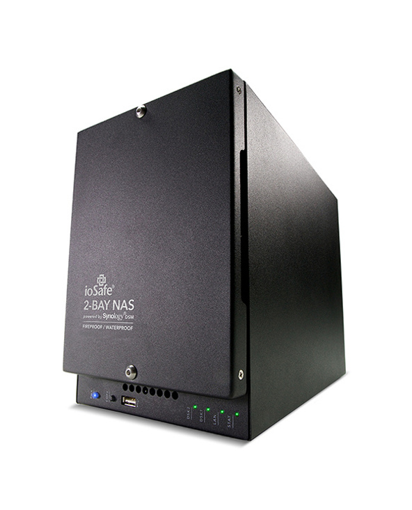 ioSafe 218 NAS Mini Tower Ethernet/LAN Noir RTD1296