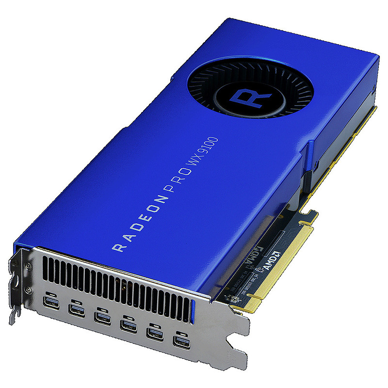 AMD 100-505957 carte graphique Radeon Pro WX 9100 16 Go High Bandwidth ...