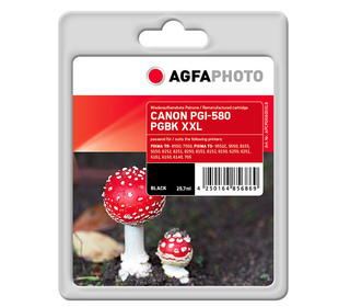 AgfaPhoto APCPGI580XXLB cartouche d'encre 1 pièce(s) Compatible Noir