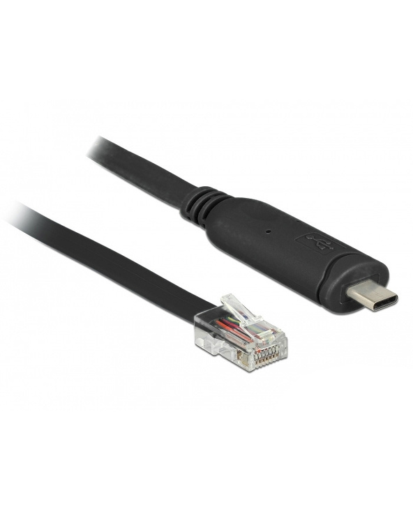 DeLOCK 63912 câble Série Noir 2 m USB Type-C RJ45