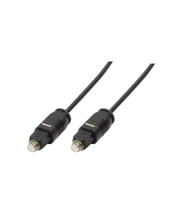 LogiLink Toslink - Toslink, 1.5m câble audio 1,5 m Noir