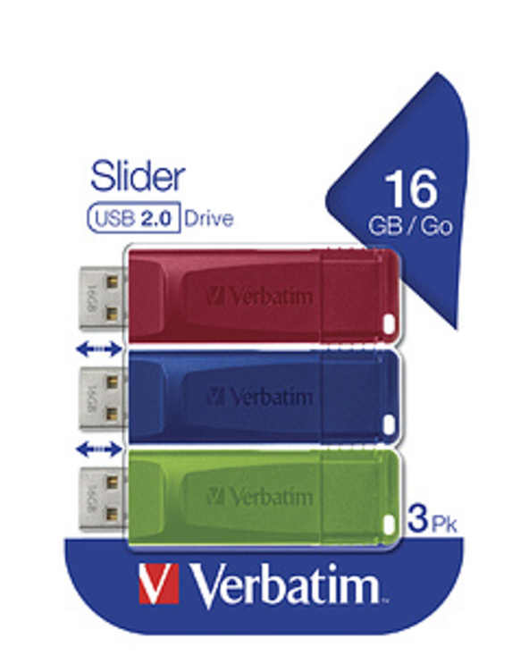 Verbatim Clé USB - Multipack de 16 Go