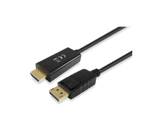 Equip 119390 câble vidéo et adaptateur 2 m DisplayPort HDMI Noir
