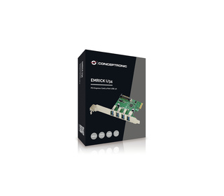 Conceptronic EMRICK02G carte et adaptateur d'interfaces Interne USB 3.2 Gen 1 (3.1 Gen 1)