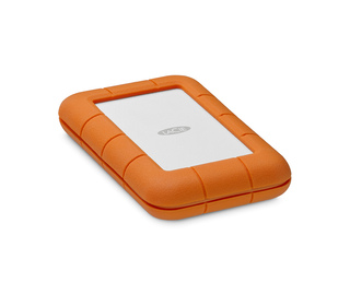 LaCie Rugged Secure disque dur externe 2000 Go Orange, Blanc