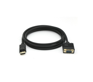 Equip 119338 câble vidéo et adaptateur 2 m VGA (D-Sub) DisplayPort Noir