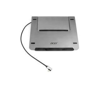 Acer HP.DSCAB.012 Support de livres Supports de Notebook Argent 39,6 cm (15.6")